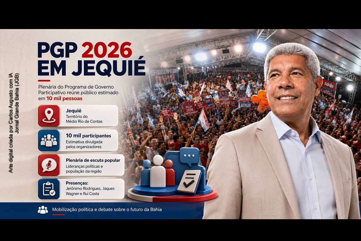 ​Deputados destacam força de Jerônimo após PGP reunir 10 mil pessoas em reduto da oposição