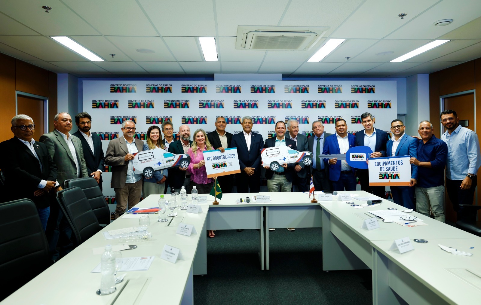 Governador recebe prefeito de Nova Redenção e amplia investimentos no município