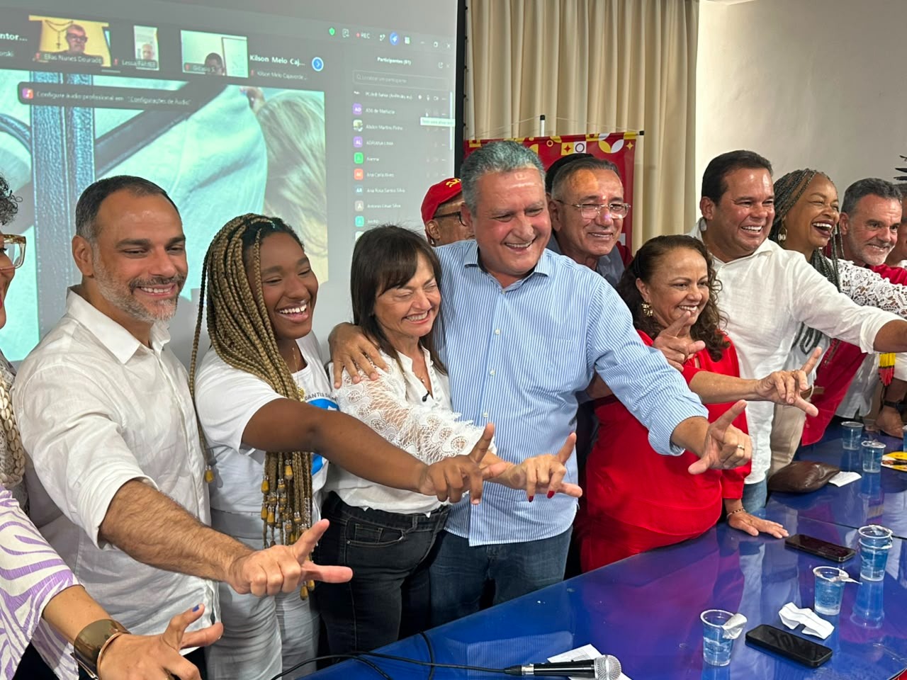 Em convenções do PT e PCdoB, Rui diz que Lula será decisivo nas eleições na Bahia