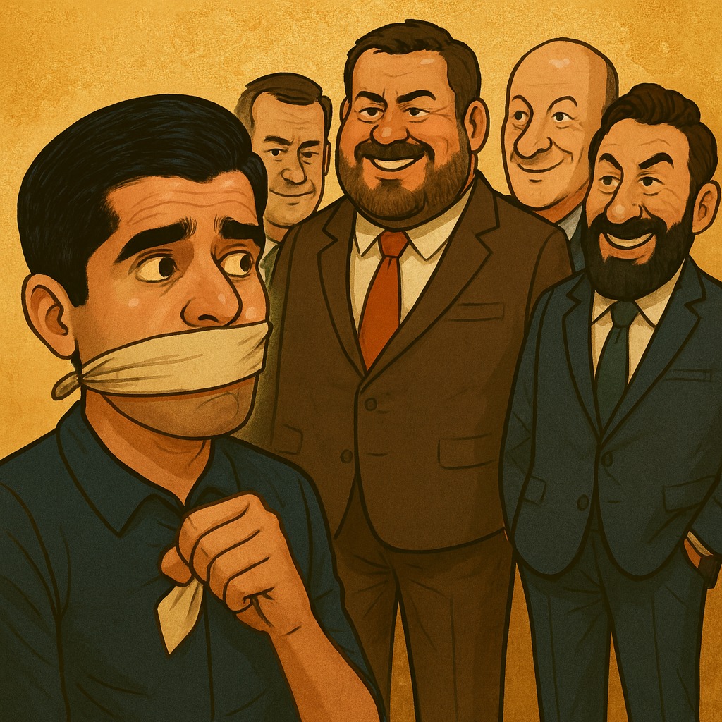 ​Ex-prefeito mente à vontade mas se cala diante do envolvimento de integrantes do seu partido com o crime organizado