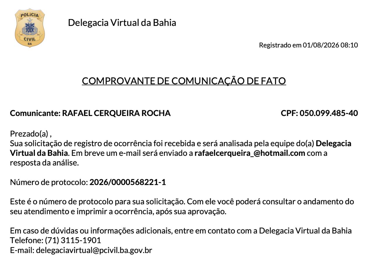​Perfis de Jerônimo, Wagner e Rui Costa sofrem ataque cibernético na madrugada do dia da convenção
