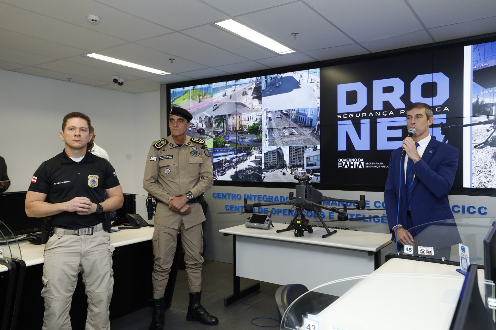 ​Governo do Estado entrega novos superdrones para intensificar combate a facções criminosas na Bahia