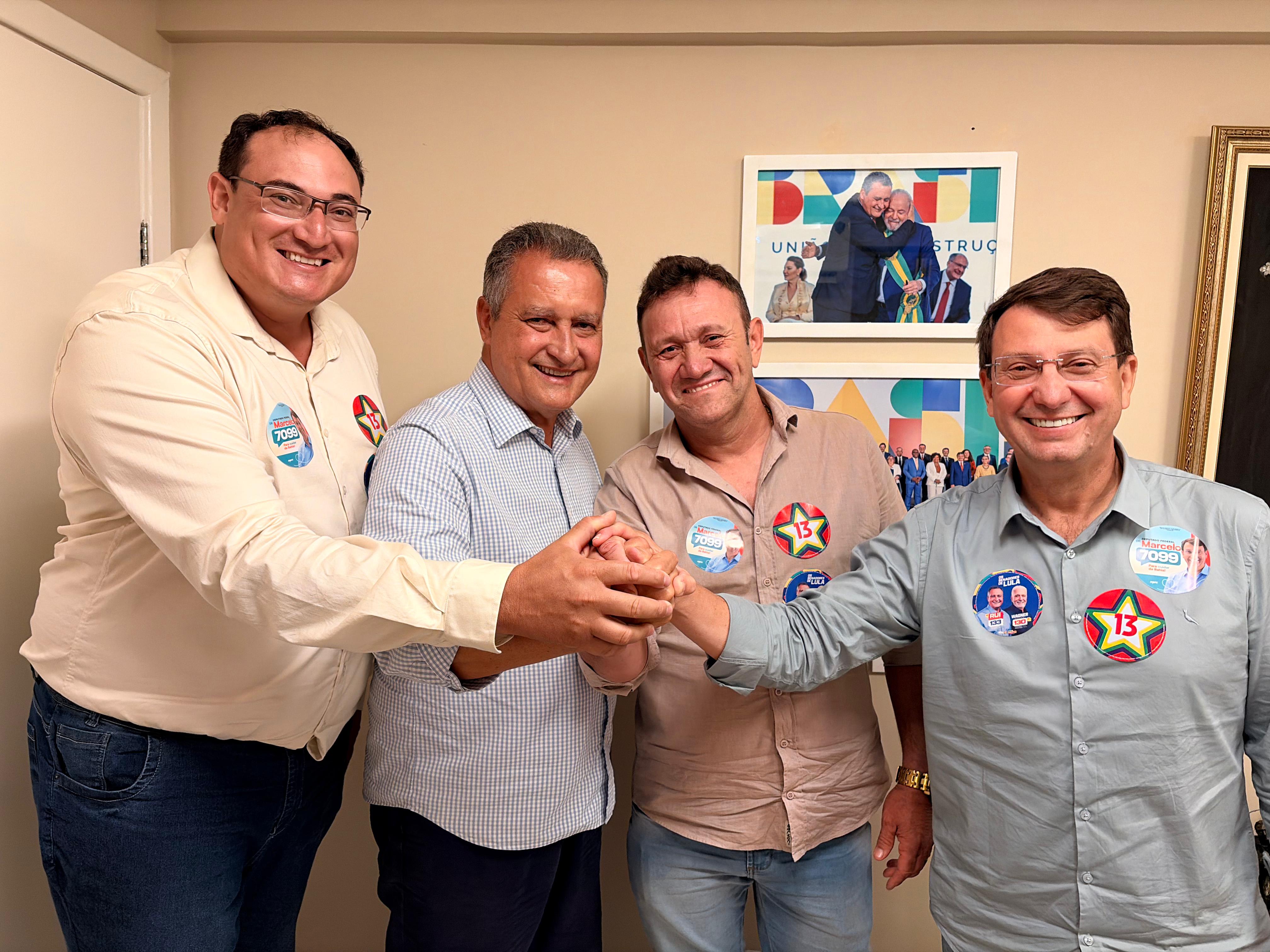 ​Vice-prefeito do União Brasil e vereador do PP declaram apoio à chapa do Time de Lula