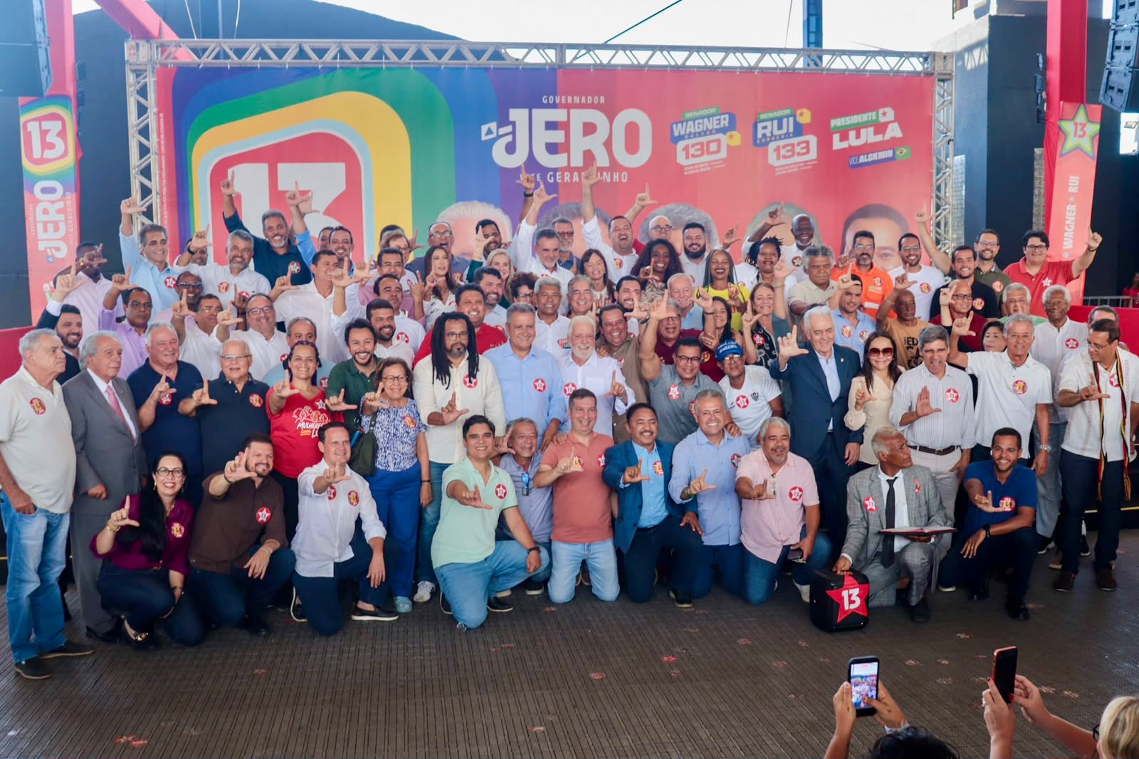 ​Jerônimo intentensifica mobilização e monta frente suprapartidária em favor de Lula