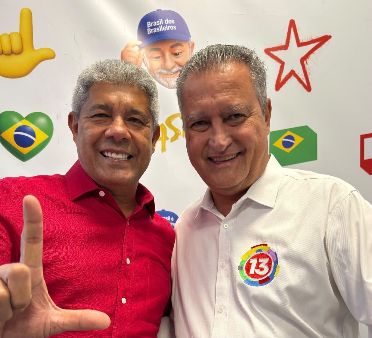 ​Presente na convenção de Lula, Rui reafirma meta de 5 milhões de votos de frente na Bahia para o presidente