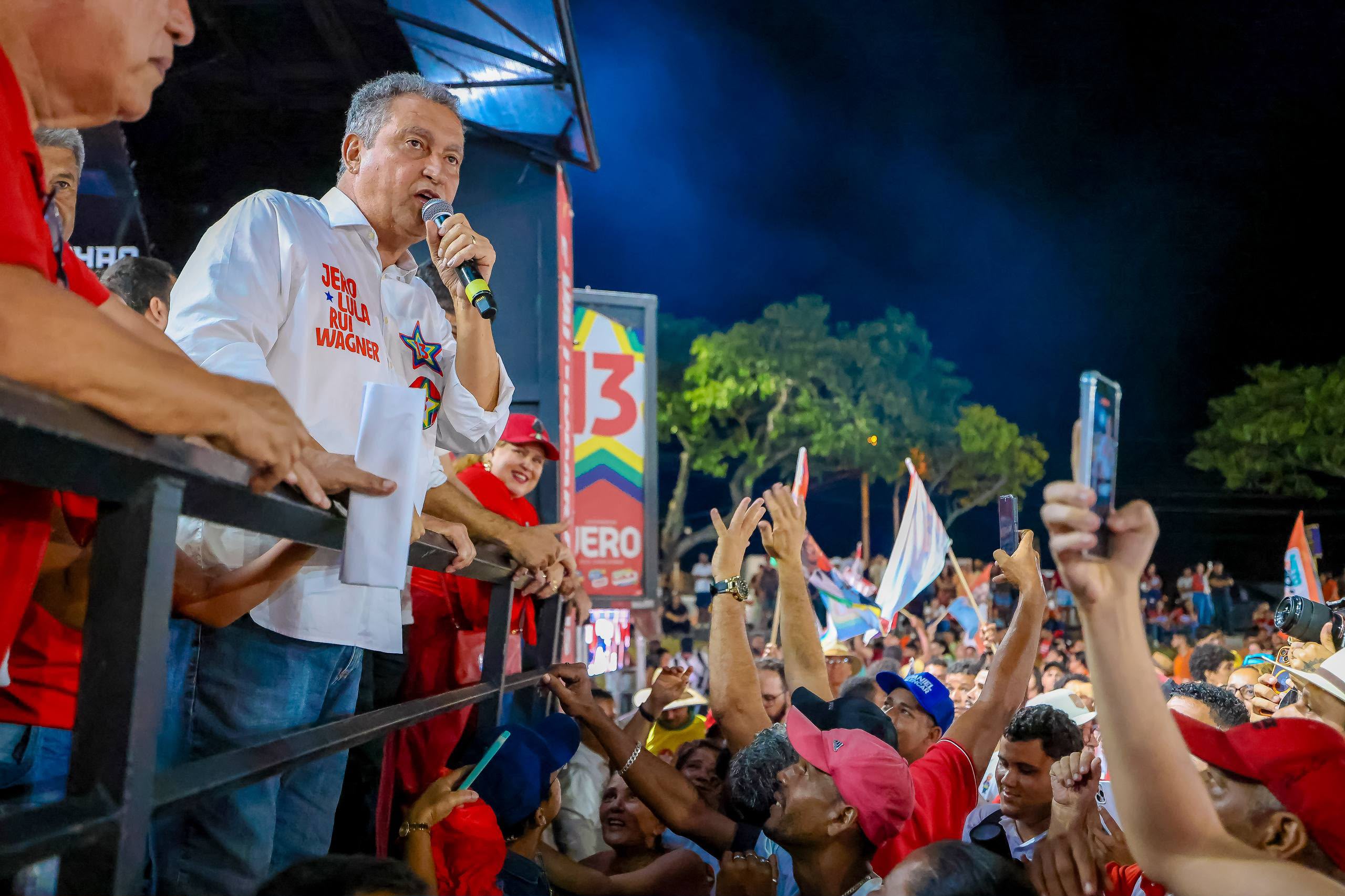 ​Em Itapetinga, Rui resgata legado do Time de Lula na Bahia e defende continuidade de projeto
